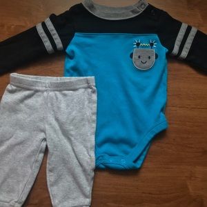 3-6m Baby Boy Outfit